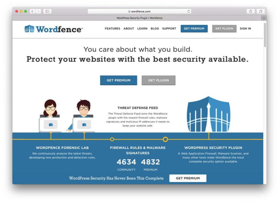 Wordfence плагин для защиты сайта на WordPress