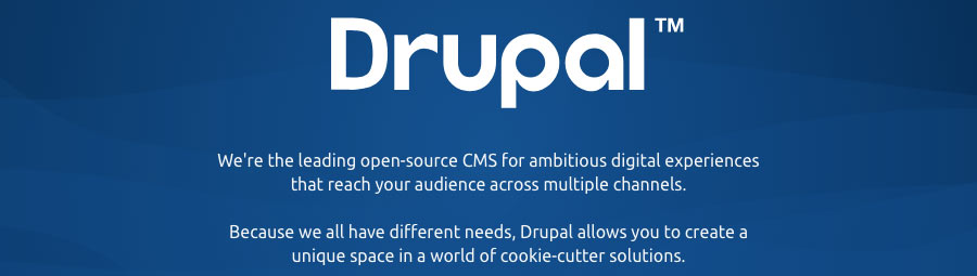 Сайт CMS Drupal