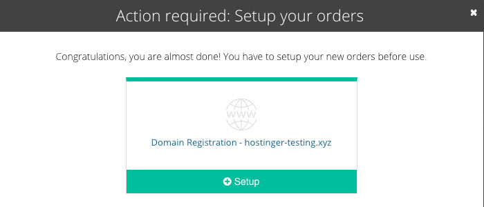 Как купить домен - завершающая стадия регистрации