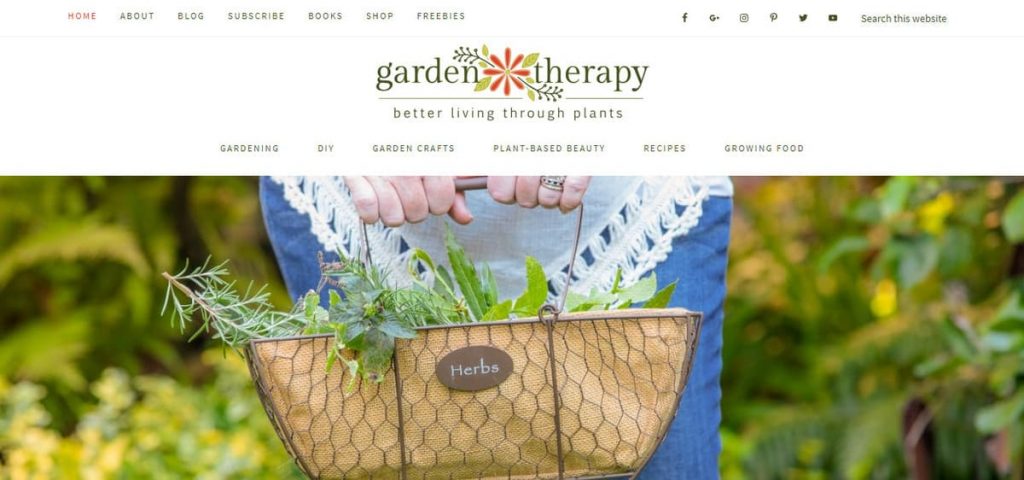 Главная Страница Блога Gardening Therapy